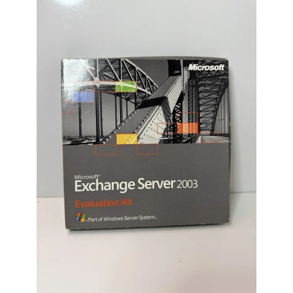 Vintage Microsoft Exchange Server 2003 Evaluation Kit‎ – 6 Disc Box Set